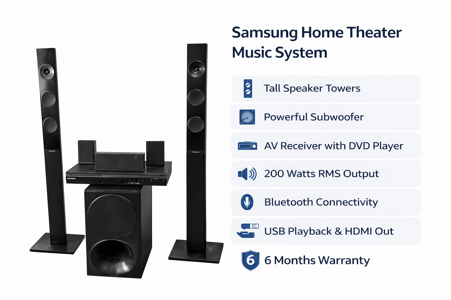 Samsung Home Theater Music System - Image 3